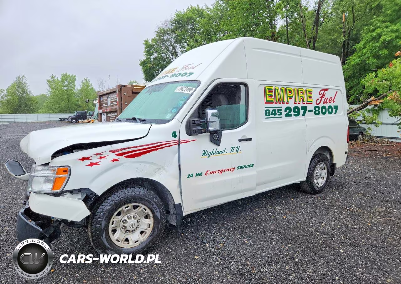2019 Nissan Nv 3500 Hd Sv VIN:1N6AF0LY8KN804019 - 1