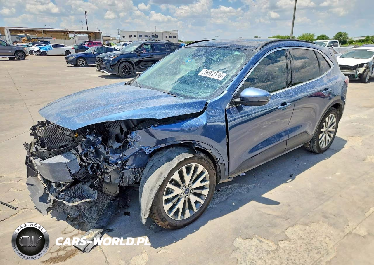 2020 Ford Escape Titanium VIN:1FMCU0DZ7LUC37278 - 1