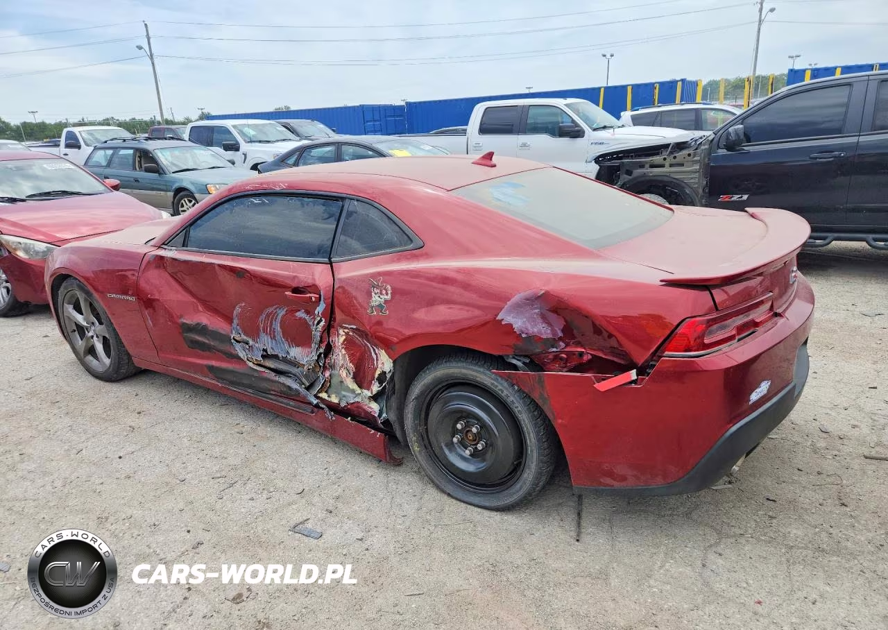 2014 Chevrolet Camaro Lt VIN:2G1FC1E31E9159612 - 2