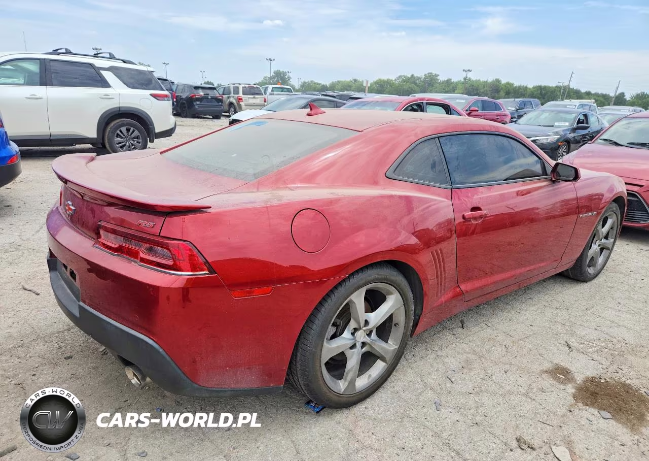 2014 Chevrolet Camaro Lt VIN:2G1FC1E31E9159612 - 3