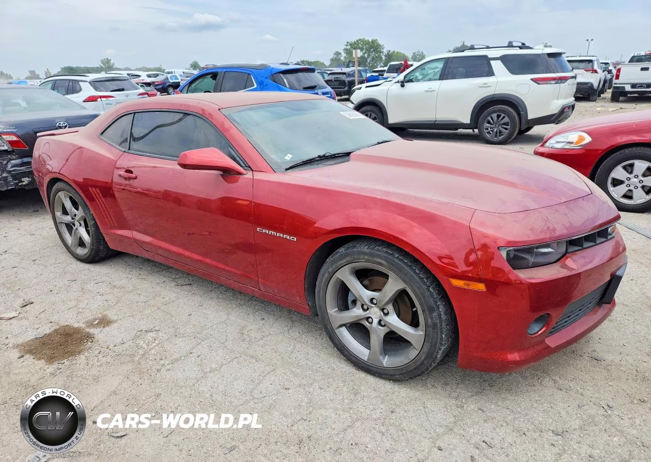 2014 Chevrolet Camaro Lt VIN:2G1FC1E31E9159612 - 4