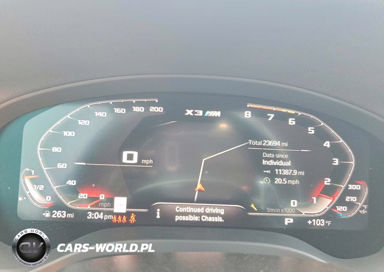 2021 BMW X3 M Competition-M VIN:5YMTS0C09M9E02128 - 9