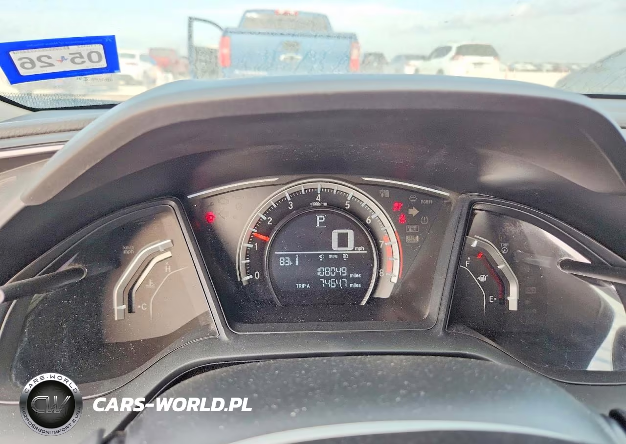 2017 Honda Civic Lx VIN:19XFC2F59HE023862 - 9