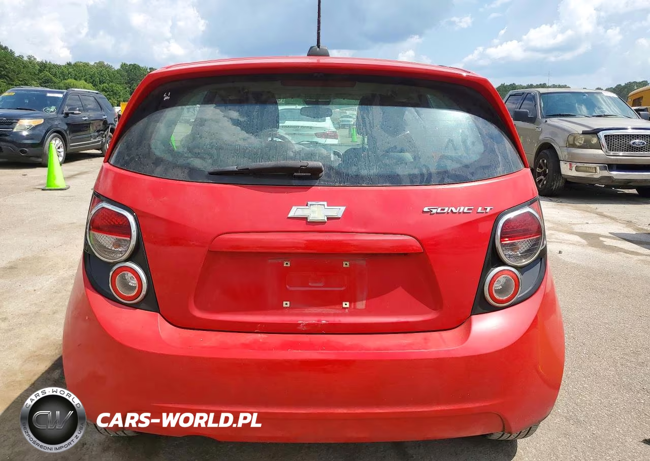 2015 Chevrolet Sonic Lt VIN:1G1JC6SH8F4111858 - 6