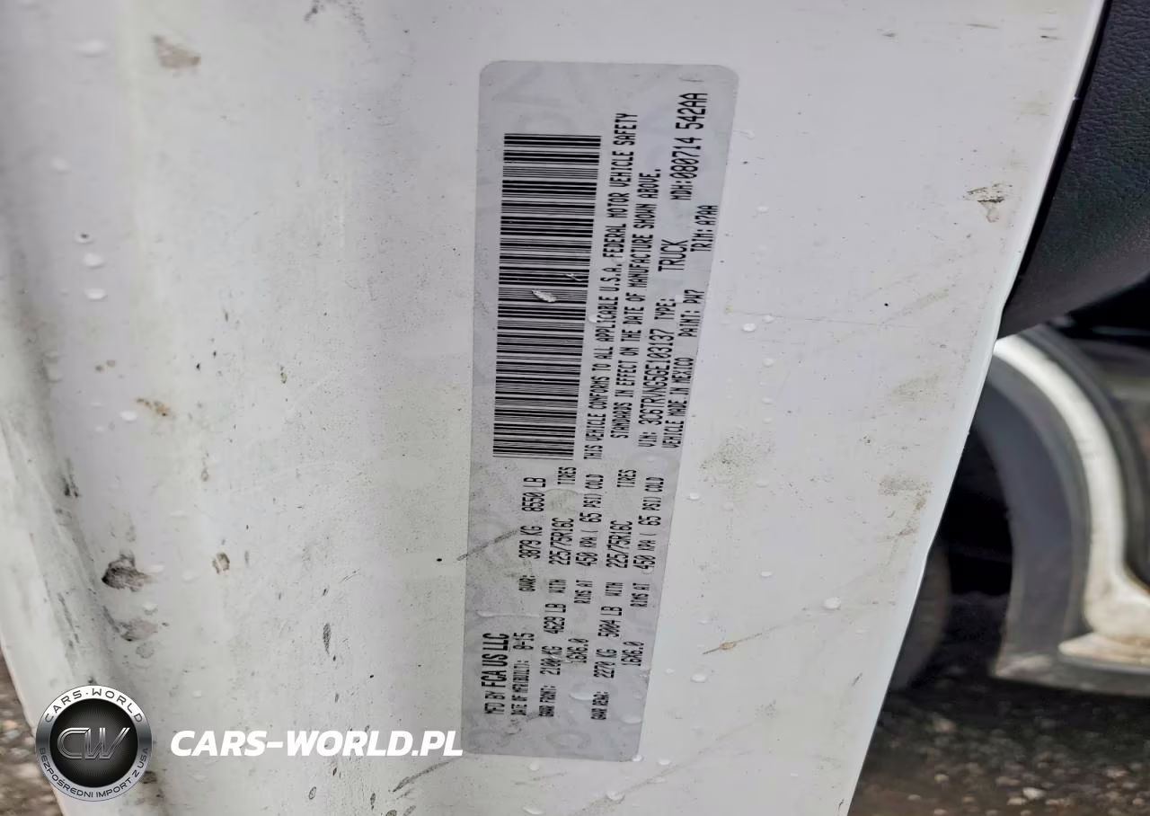 2016 Ram Promaster 1500 Delivery Van VIN:3C6TRVNG5GE103137 - 13