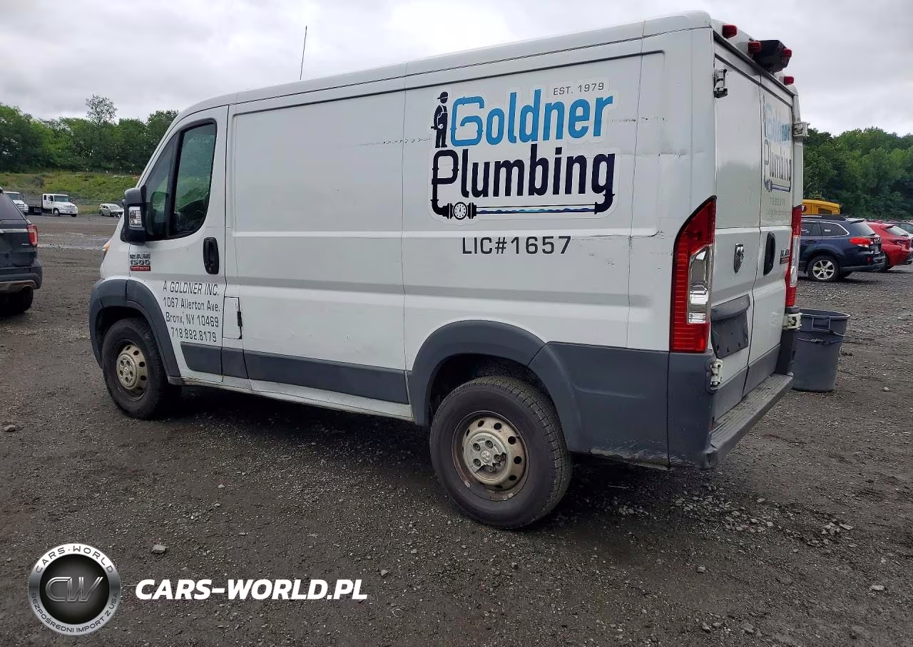 2016 Ram Promaster 1500 Delivery Van VIN:3C6TRVNG5GE103137 - 2