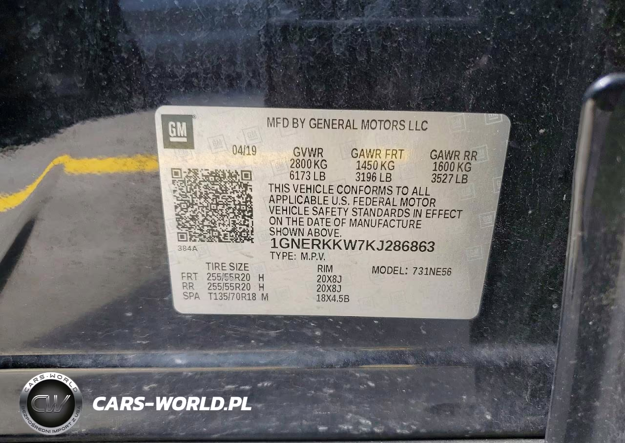 2019 Chevrolet Traverse Premier VIN:1GNERKKW7KJ286863 - 13