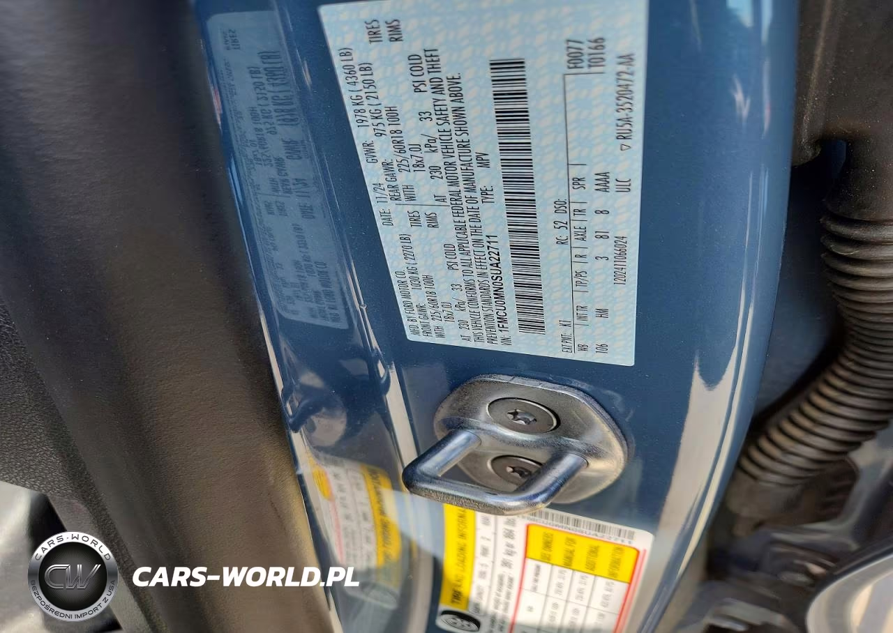 2025 Ford Escape St Line VIN:1FMCU0MN0SUA22711 - 14