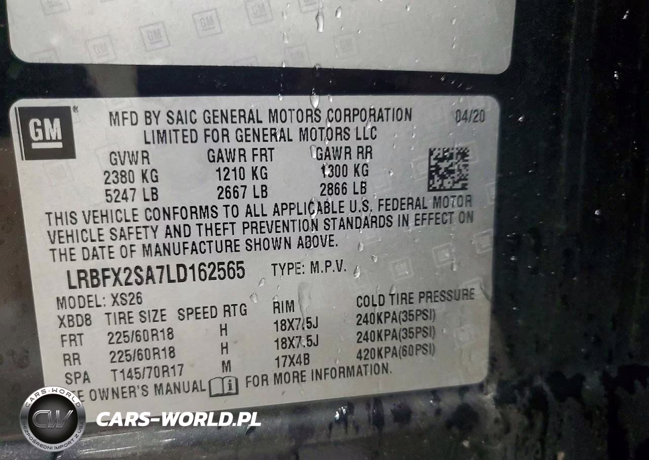 2020 Buick Envision Essence VIN:LRBFX2SA7LD162565 - 13