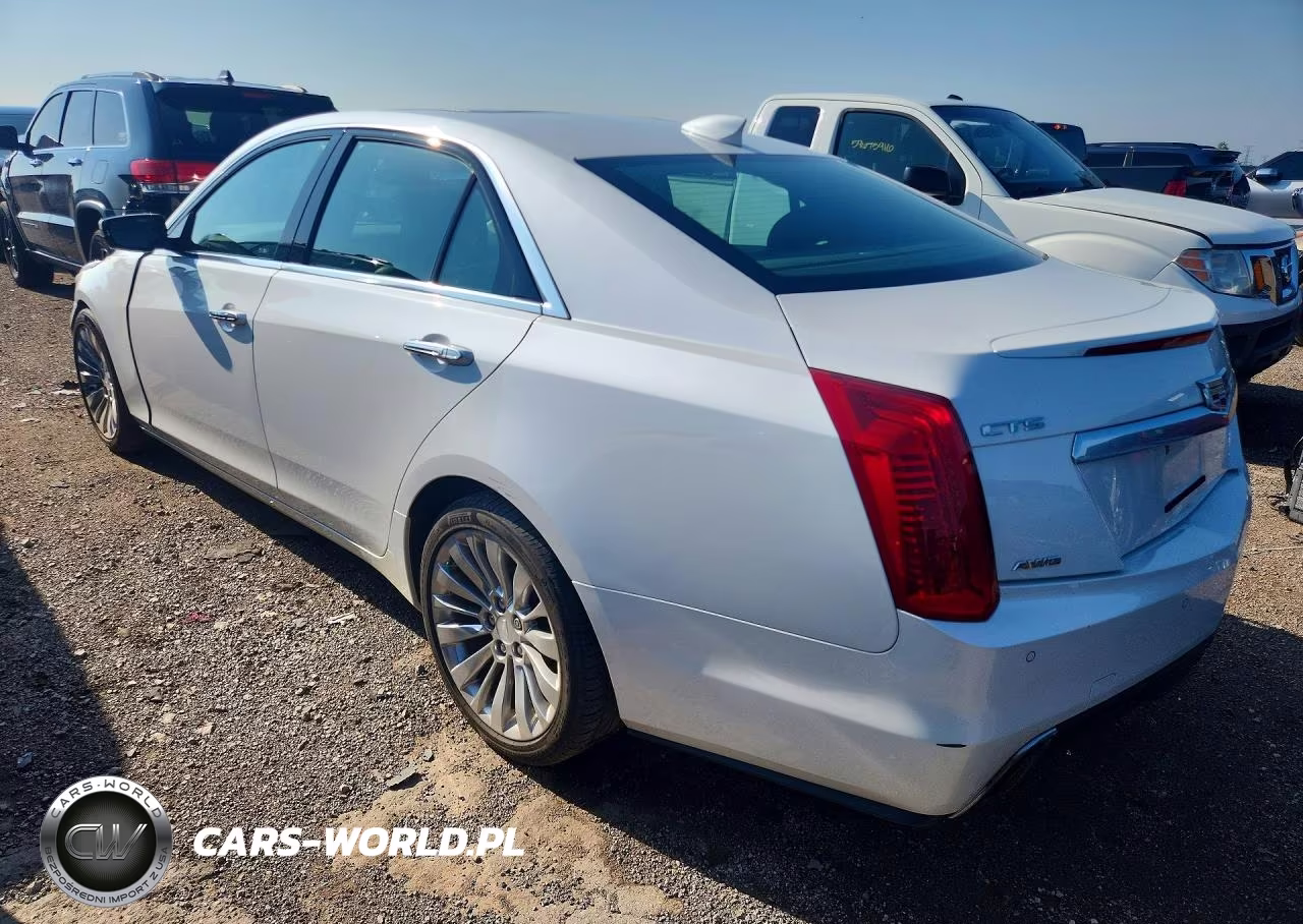 2018 Cadillac Cts Luxury VIN:1G6AX5SX5J0184136 - 2
