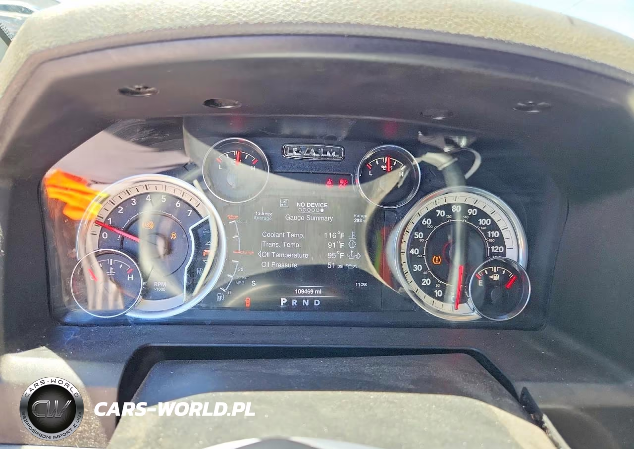 2013 Ram 1500 Slt VIN:1C6RR7LT9DS539679 - 9