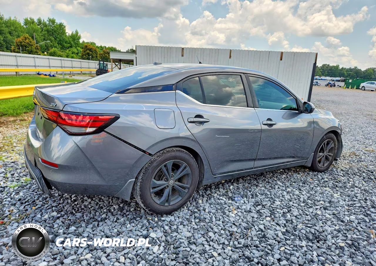 2022 Nissan Sentra Sv VIN:3N1AB8CV8NY205022 - 3