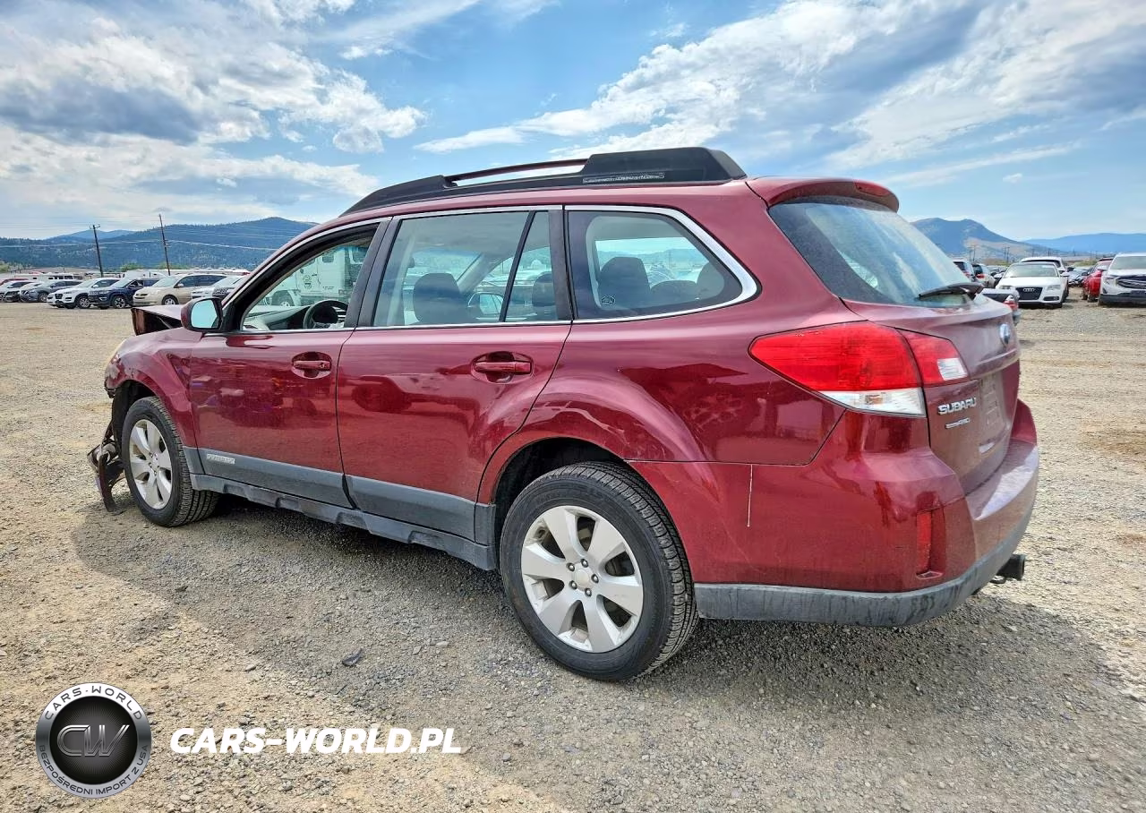 2012 Subaru Outback 2.5I VIN:4S4BRCACXC3210791 - 2