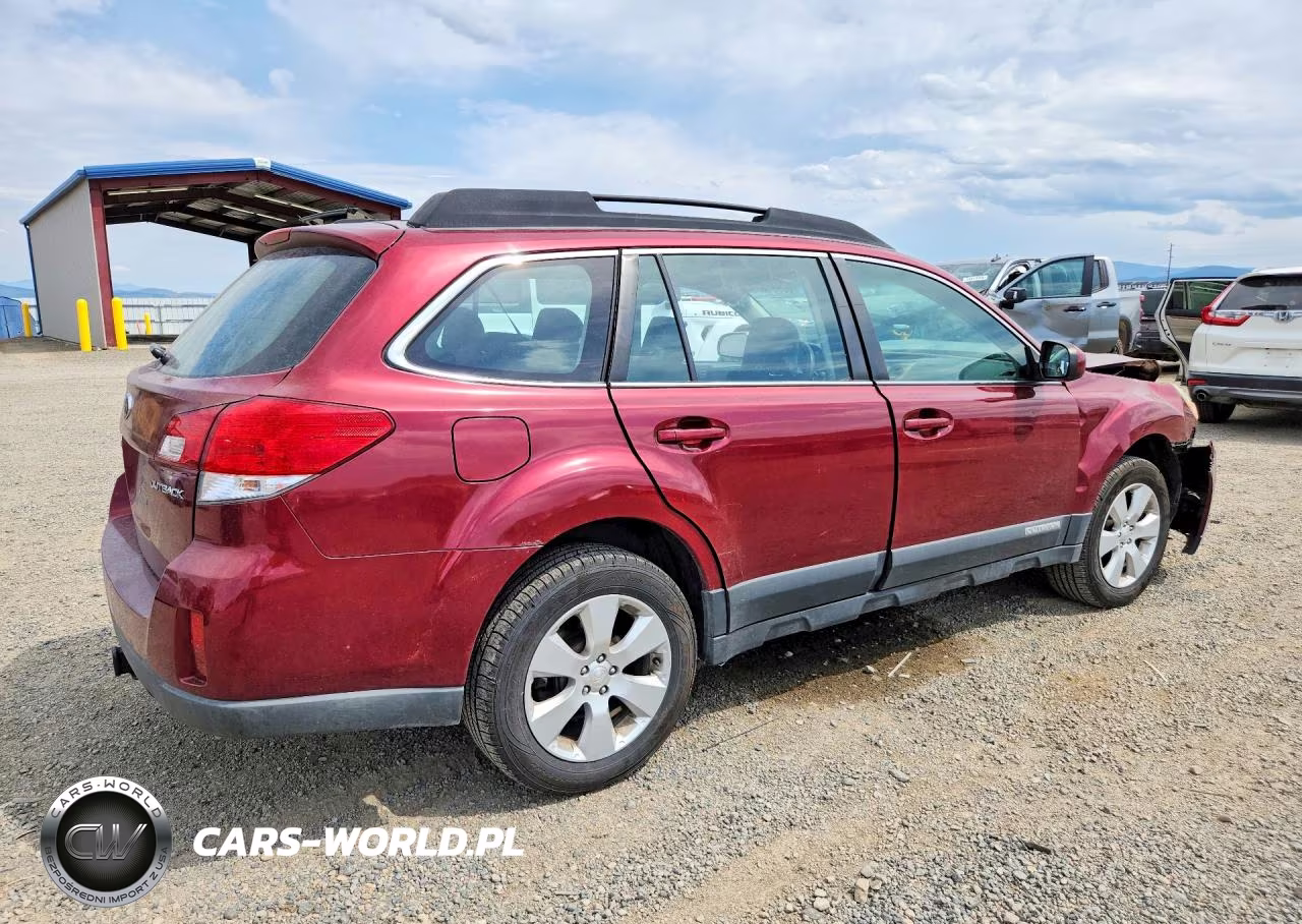 2012 Subaru Outback 2.5I VIN:4S4BRCACXC3210791 - 3