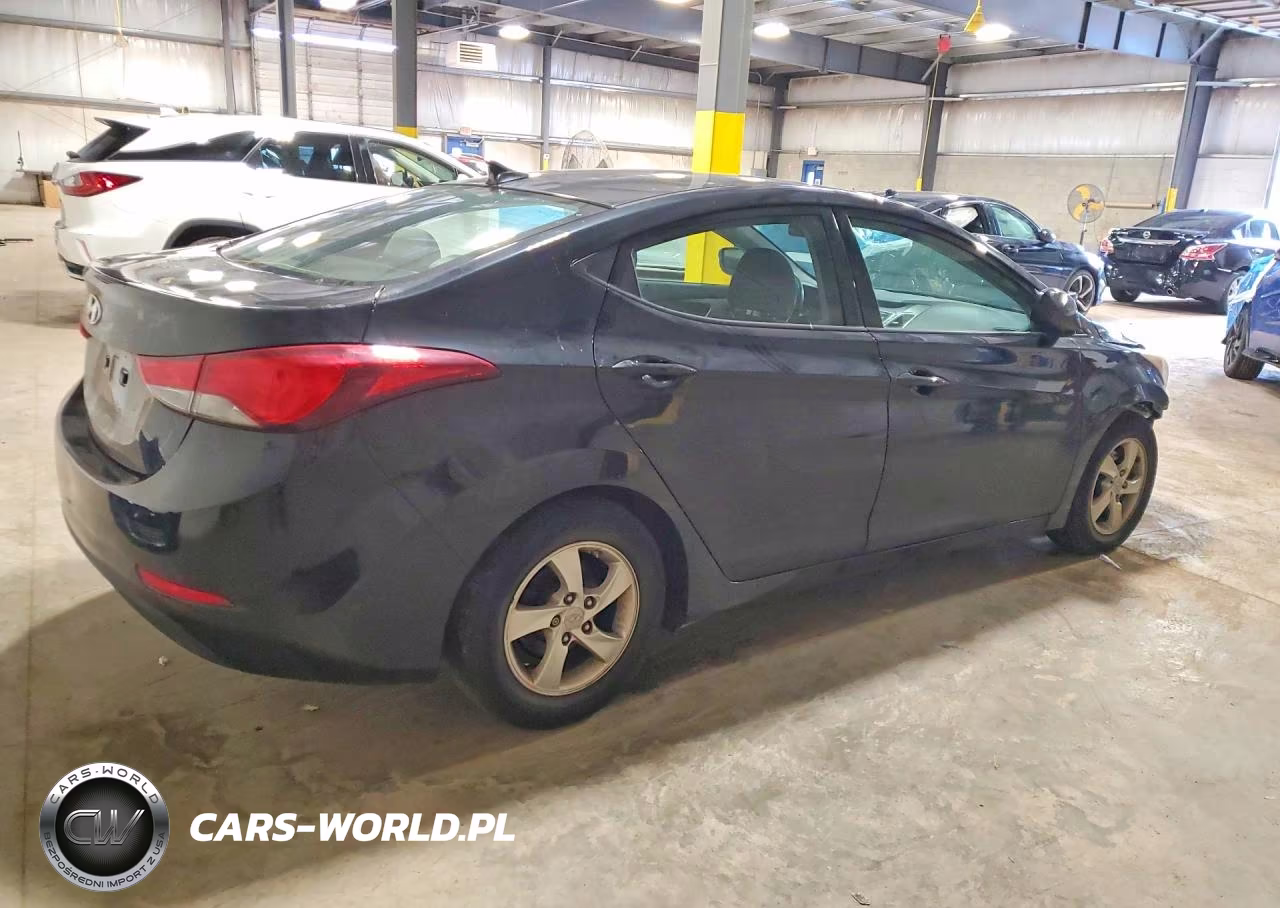 2014 Hyundai Elantra Se VIN:5NPDH4AE5EH537632 - 3