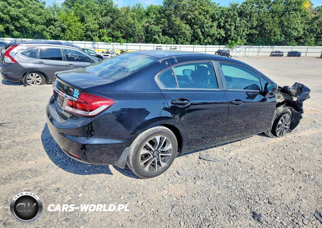 2015 Honda Civic Ex VIN:19XFB2F89FE030126 - 3