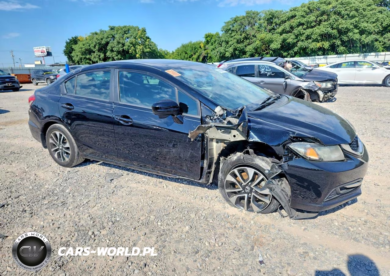 2015 Honda Civic Ex VIN:19XFB2F89FE030126 - 4