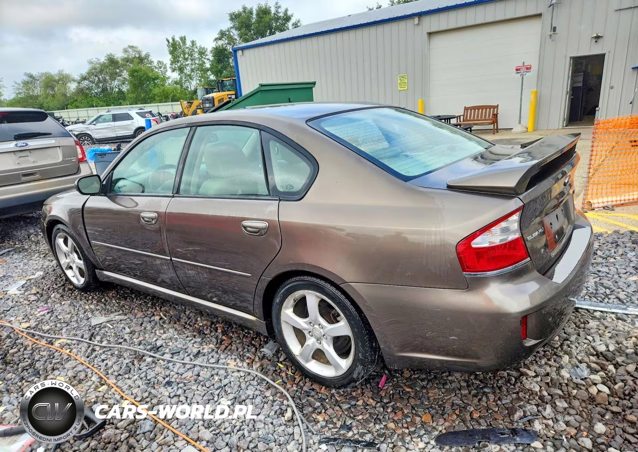 2008 Subaru Legacy 2.5I Limited VIN:4S3BL626187219010 - 2