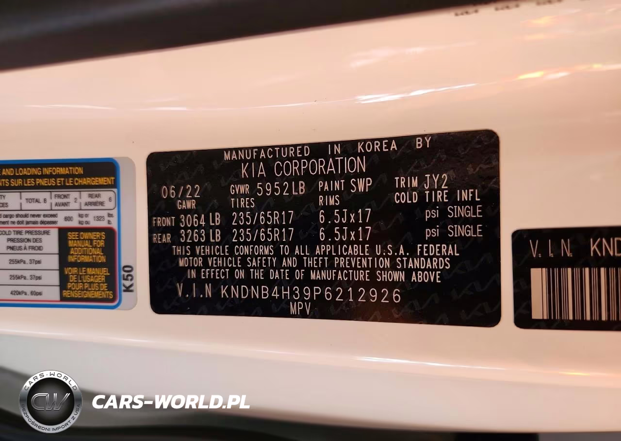 2023 Kia Carnival Lx VIN:KNDNB4H39P6212926 - 13