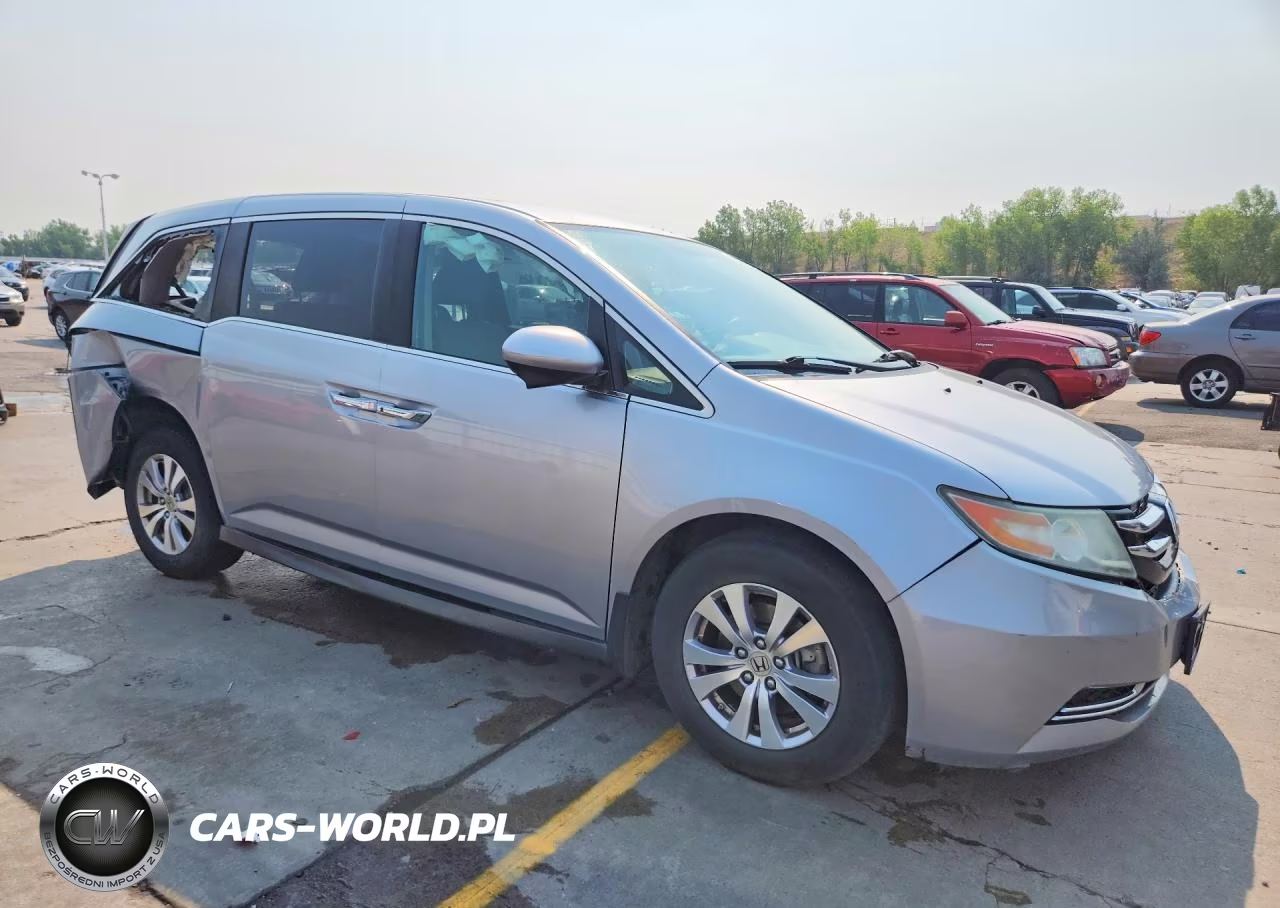 2016 Honda Odyssey Se VIN:5FNRL5H33GB057489 - 4