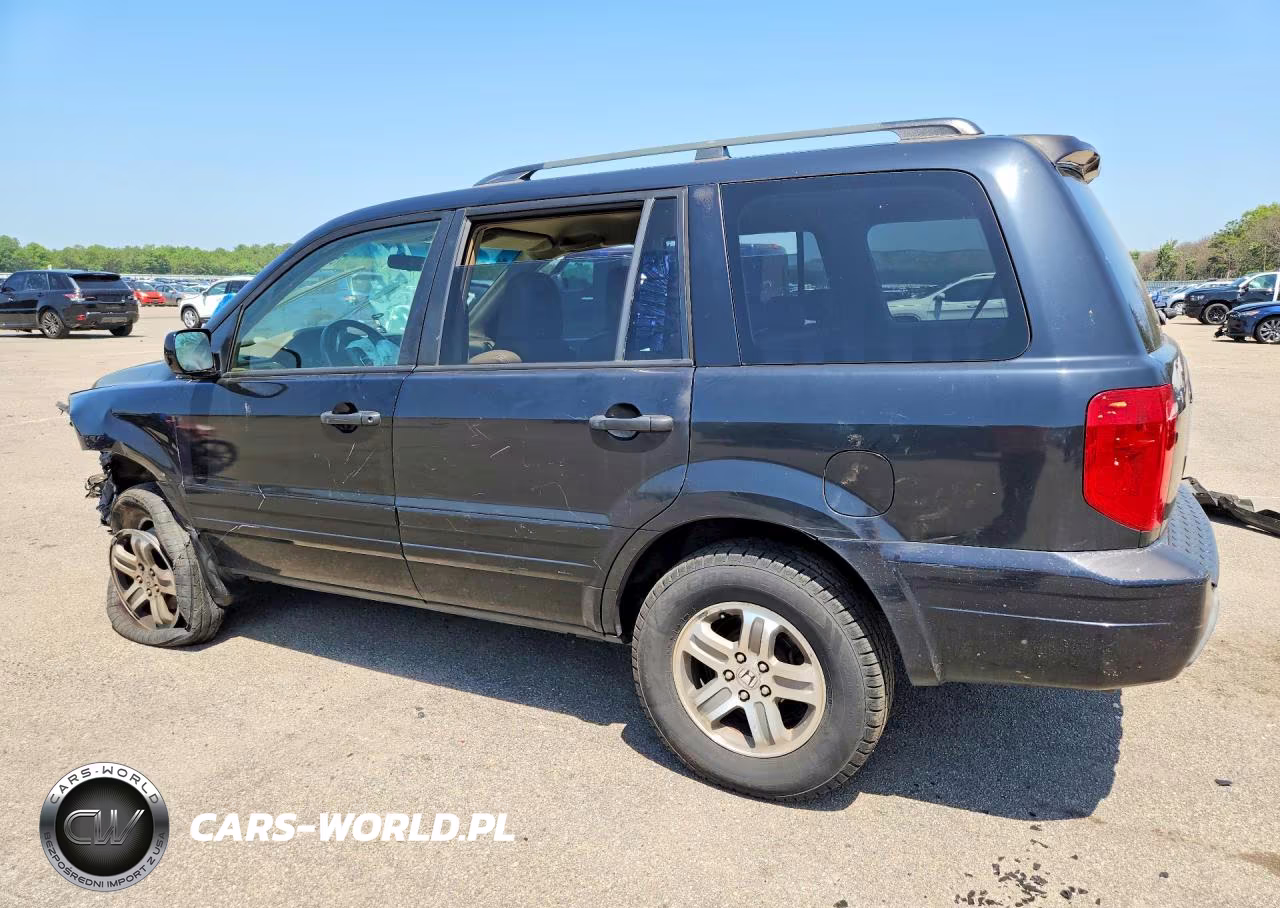 2004 Honda Pilot Exl VIN:2HKYF18734H570382 - 2