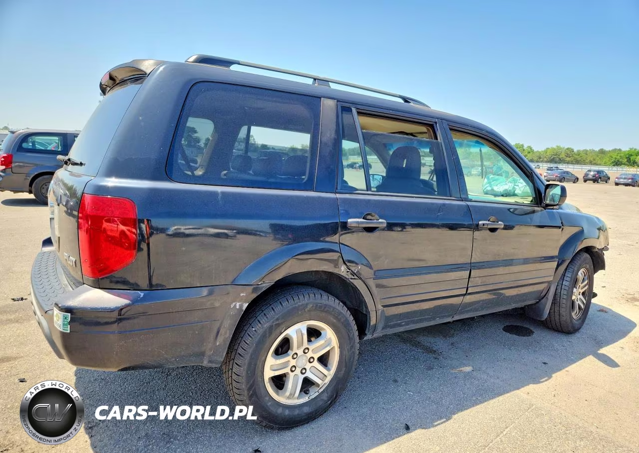 2004 Honda Pilot Exl VIN:2HKYF18734H570382 - 3