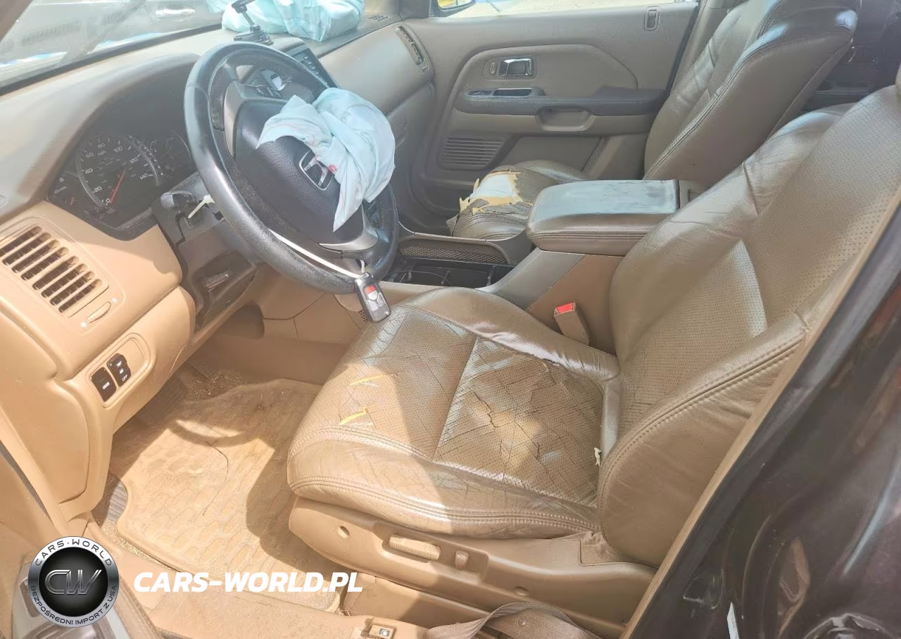 2004 Honda Pilot Exl VIN:2HKYF18734H570382 - 7