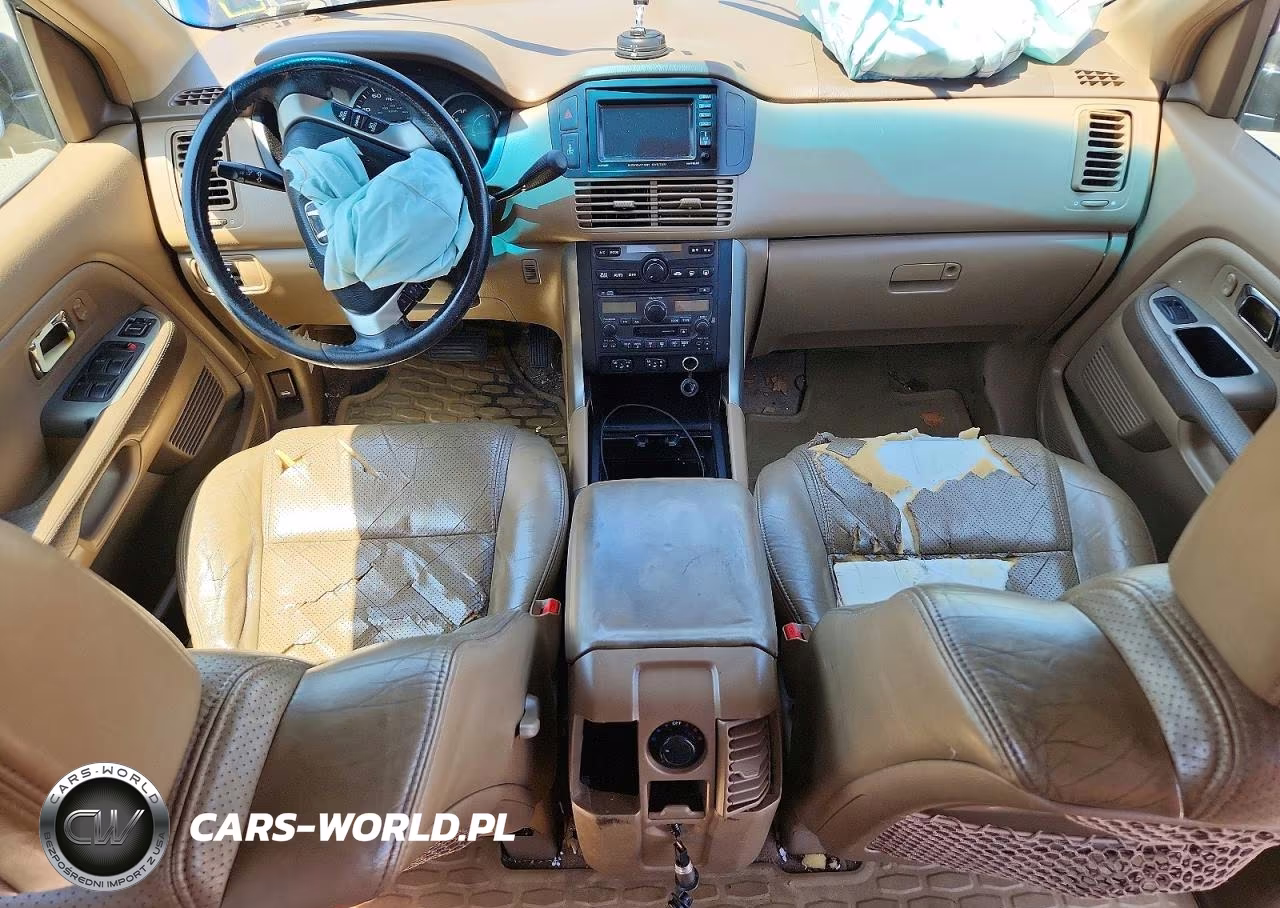 2004 Honda Pilot Exl VIN:2HKYF18734H570382 - 8