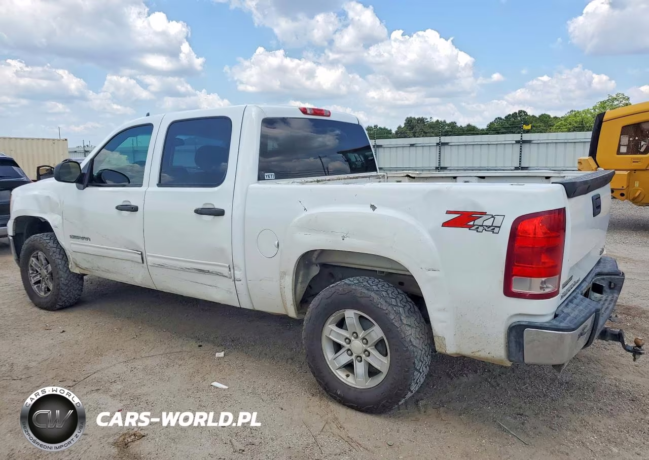 2012 GMC Sierra K1500 Sle VIN:3GTP2VE70CG152758 - 2