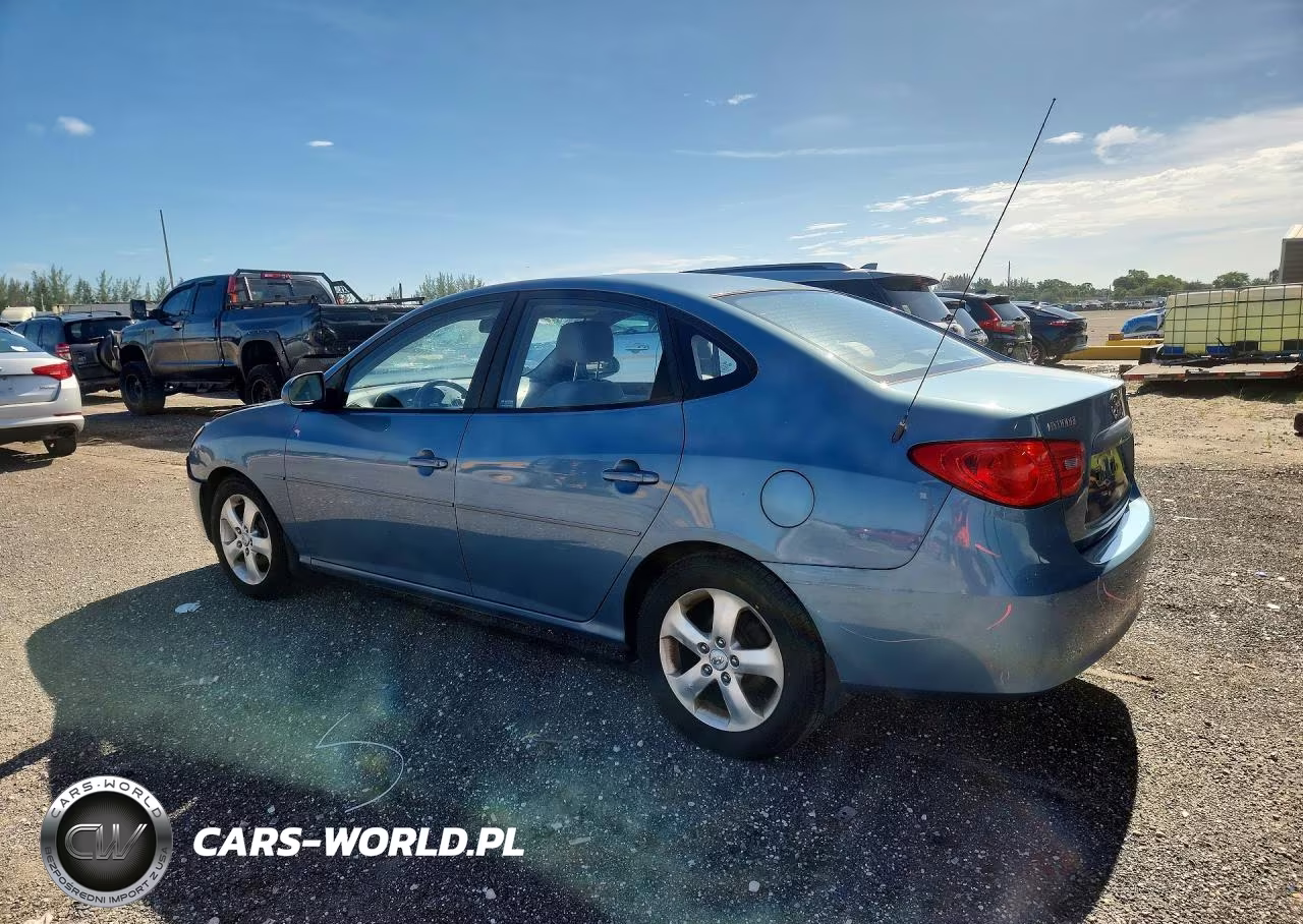 2007 Hyundai Elantra Gls VIN:KMHDU46D67U072567 - 2