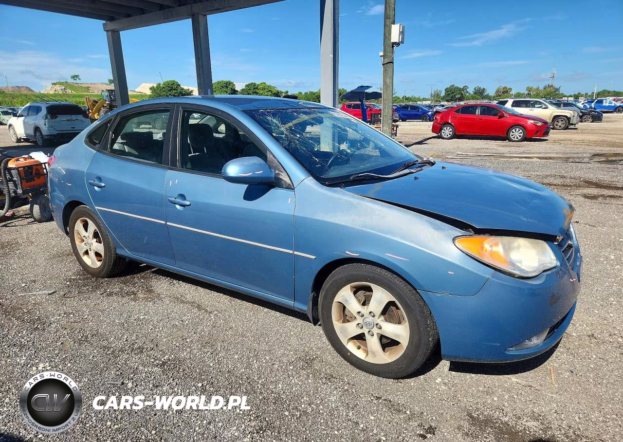 2007 Hyundai Elantra Gls VIN:KMHDU46D67U072567 - 4