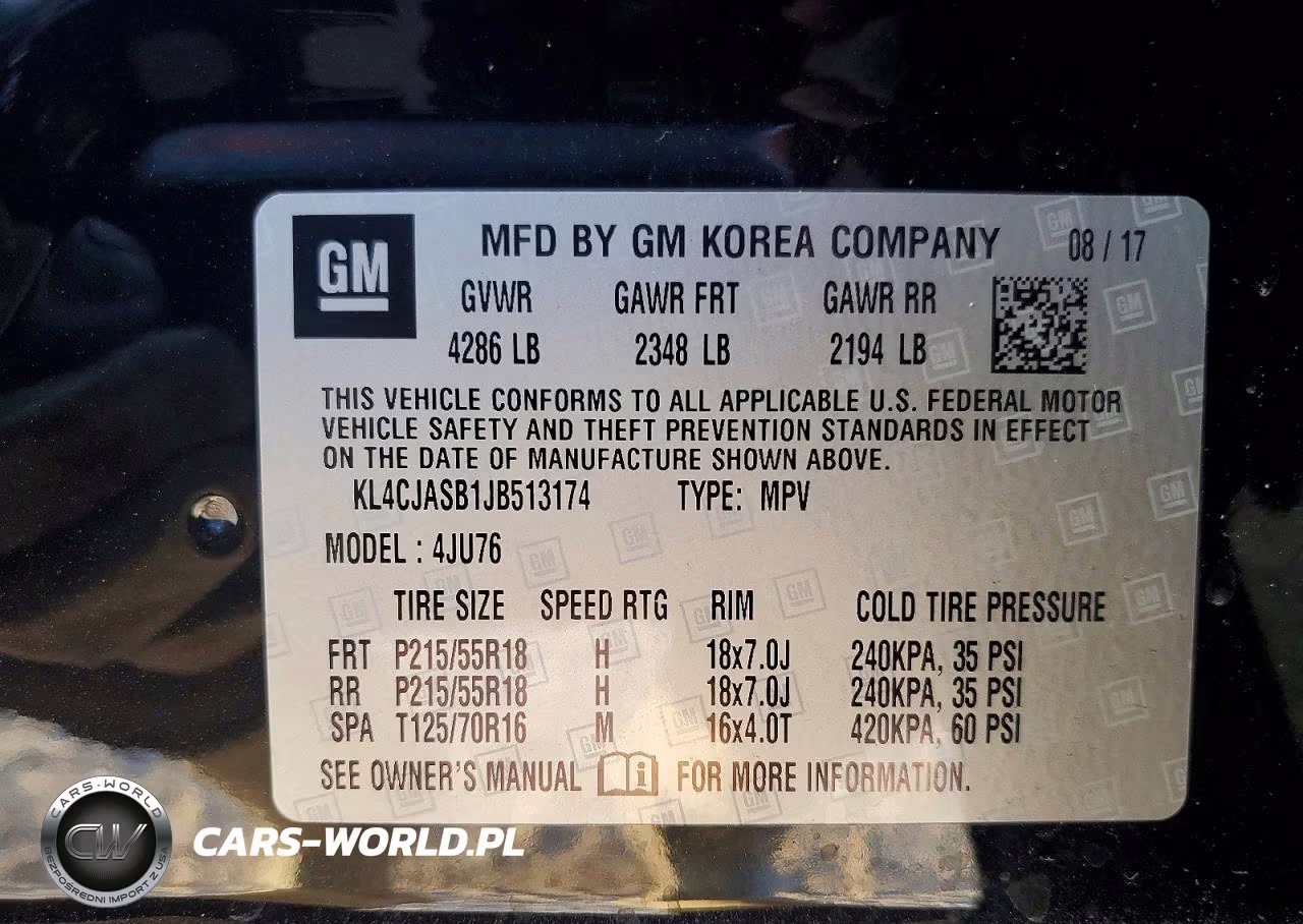 2018 Buick Encore Preferred VIN:KL4CJASB1JB513174 - 14
