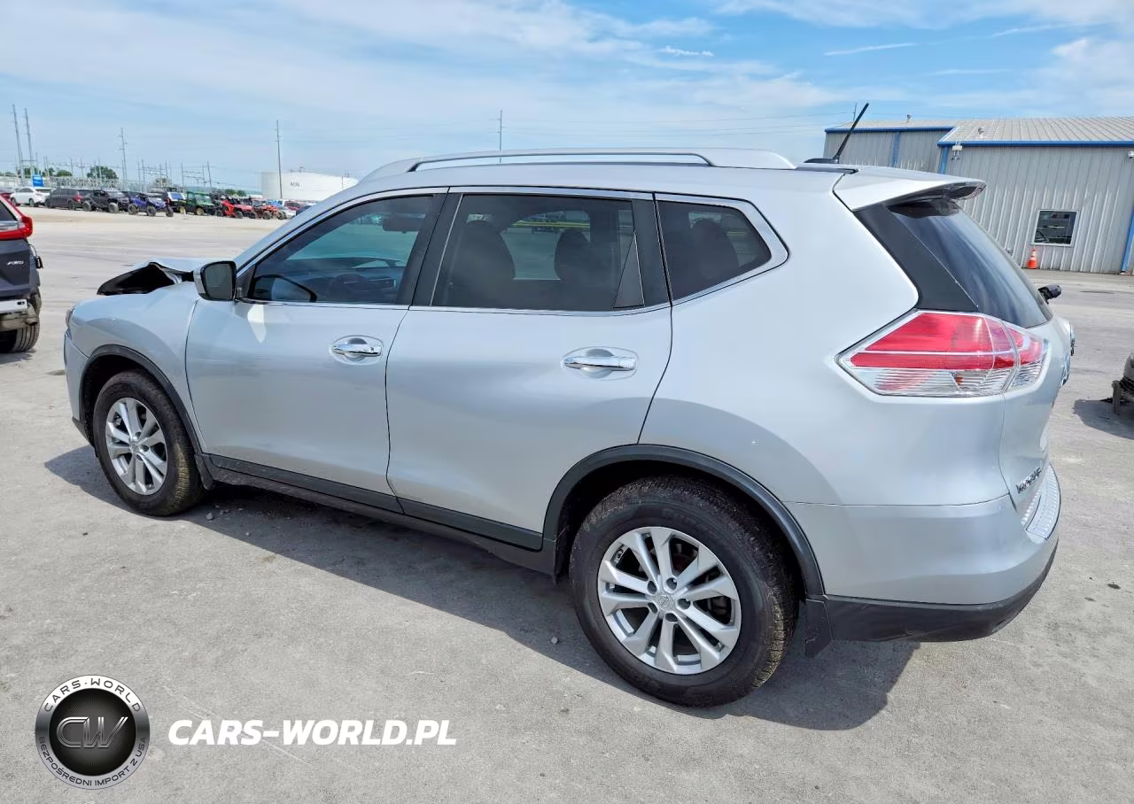 2015 Nissan Rogue Sv VIN:KNMAT2MT5FP552475 - 2