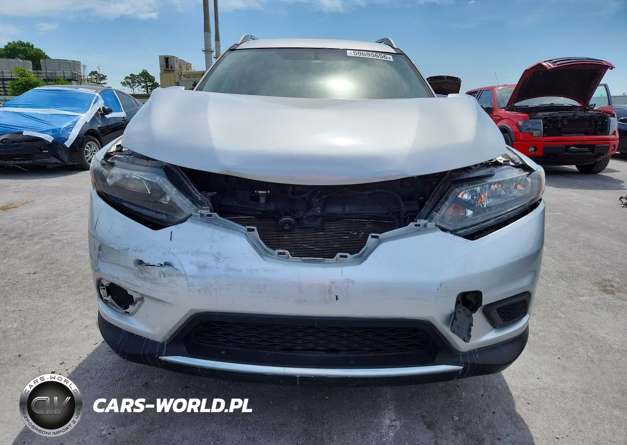 2015 Nissan Rogue Sv VIN:KNMAT2MT5FP552475 - 5