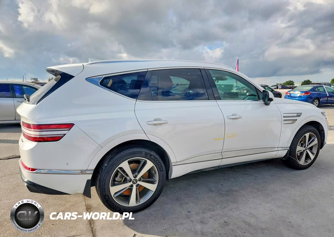 2021 Genesis Gv80 3.5T Advanced+ VIN:KMUHCESCXMU071054 - 3