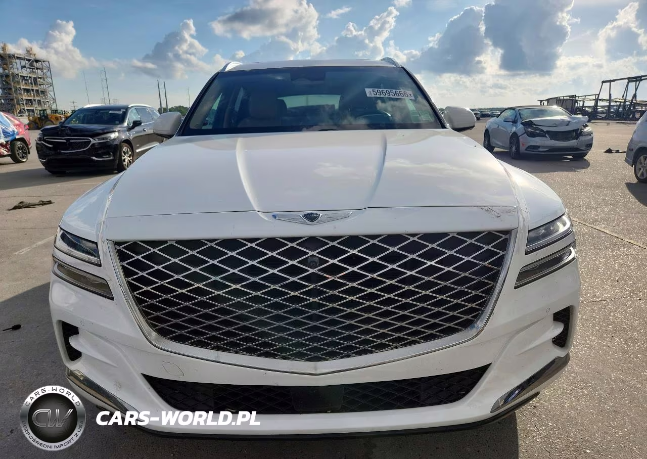 2021 Genesis Gv80 3.5T Advanced+ VIN:KMUHCESCXMU071054 - 5