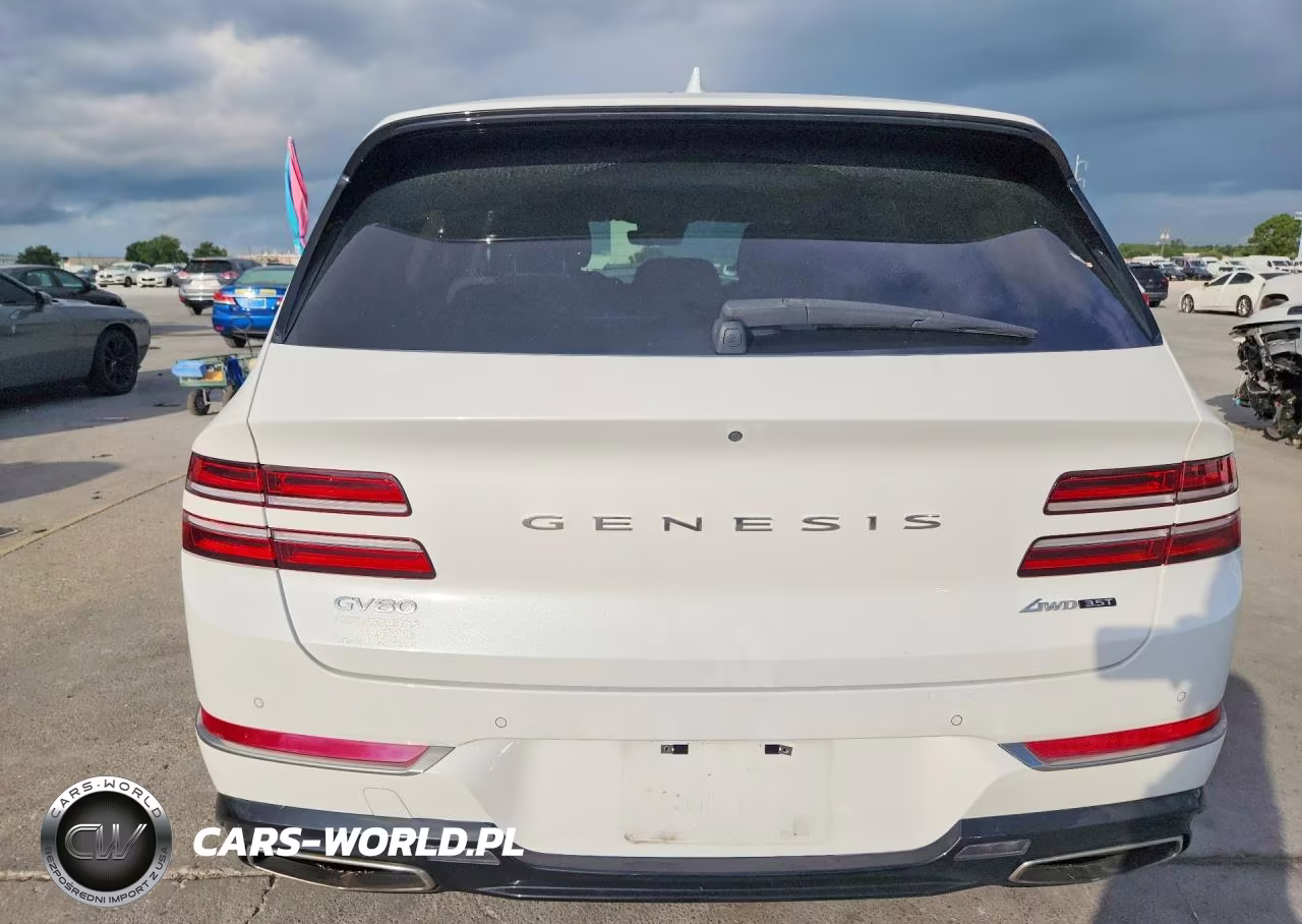 2021 Genesis Gv80 3.5T Advanced+ VIN:KMUHCESCXMU071054 - 6