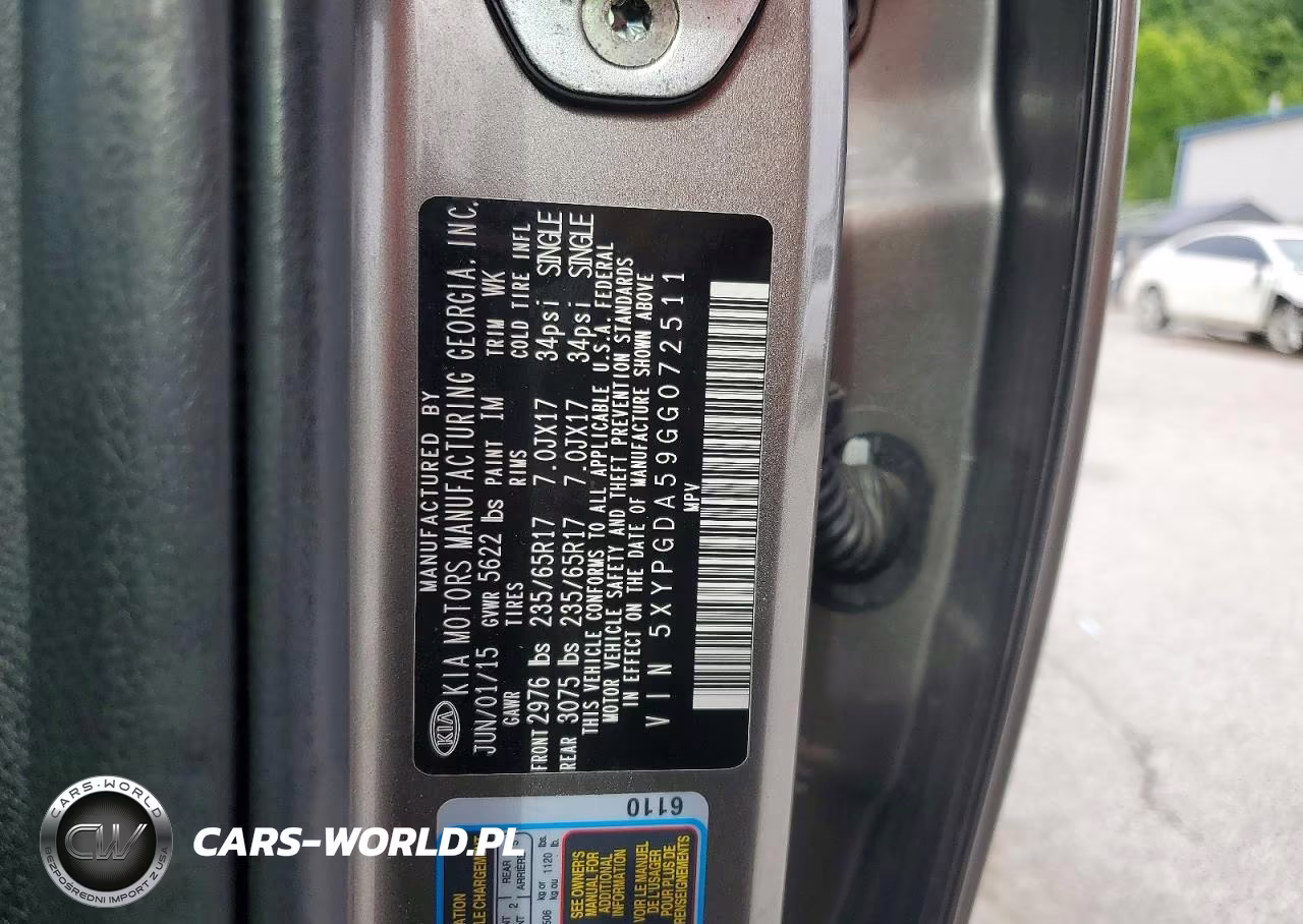 2016 Kia Sorento Lx V6 VIN:5XYPGDA59GG072511 - 13