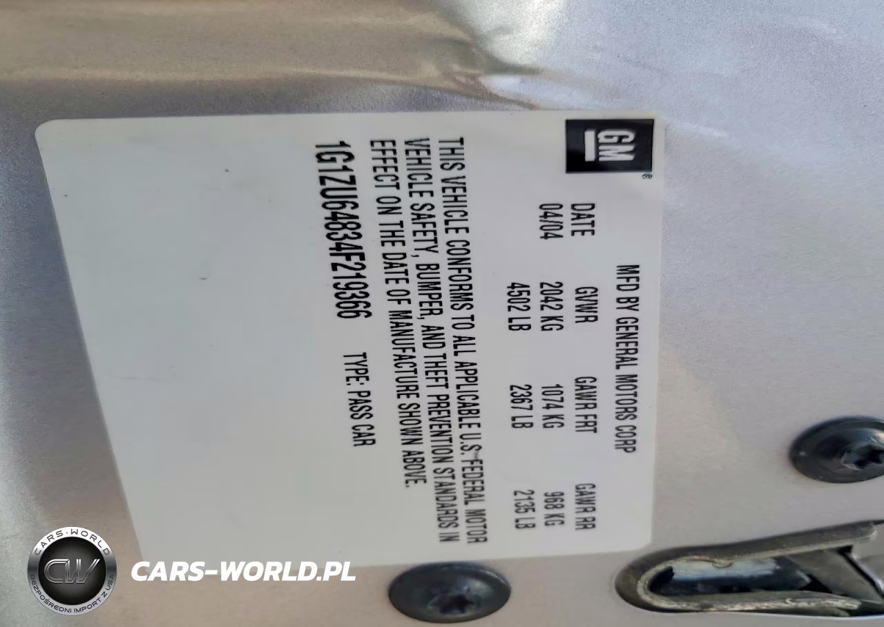 2004 Chevrolet Malibu Maxx Lt VIN:1G1ZU64834F219366 - 12