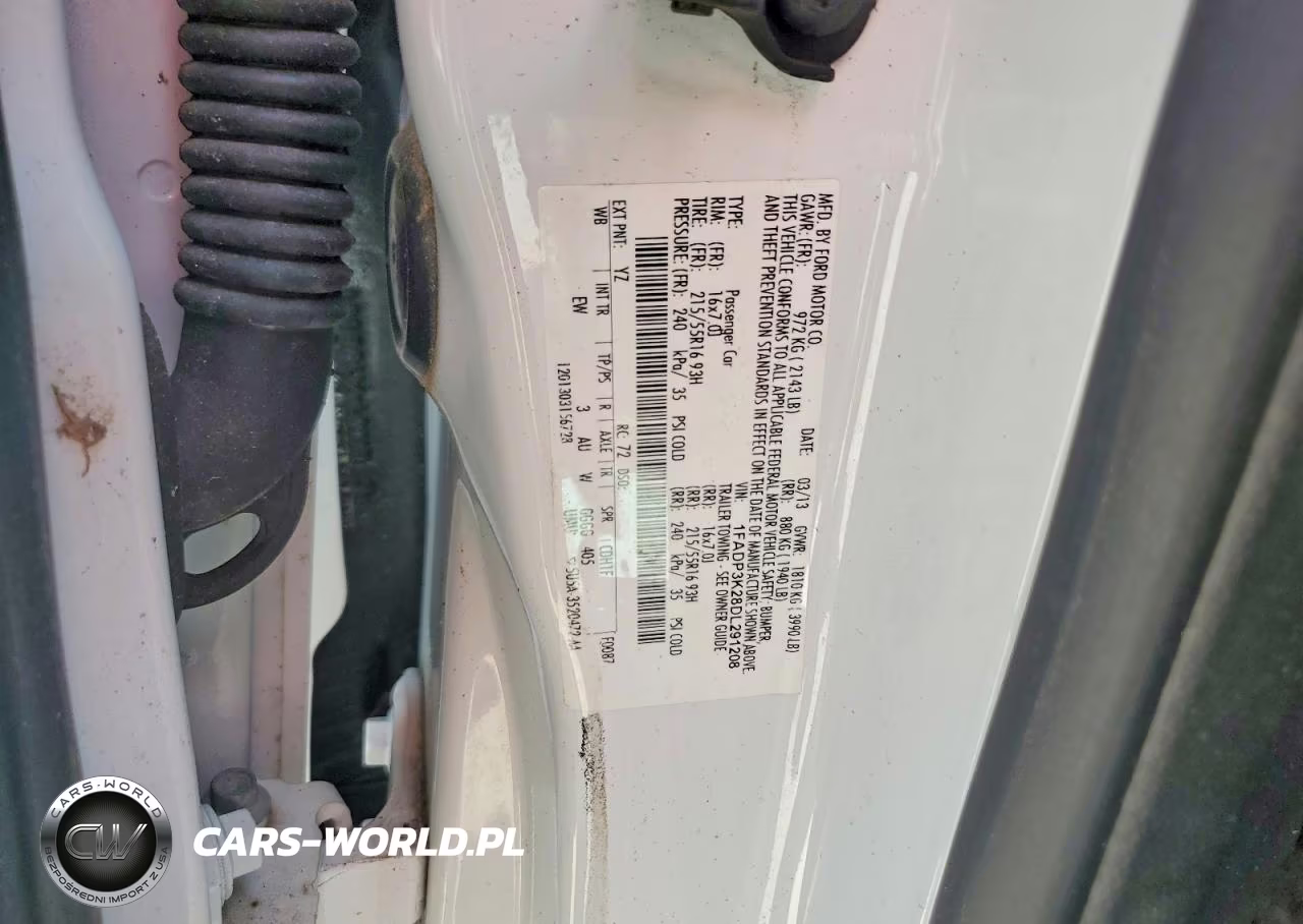 2013 Ford Focus Se VIN:1FADP3K28DL291208 - 12