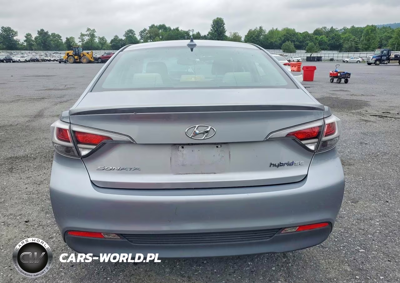 2016 Hyundai Sonata Hybrid Se VIN:KMHE24L10GA015352 - 6