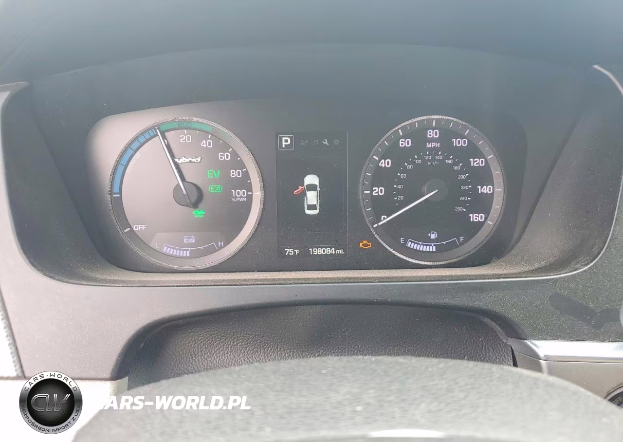 2016 Hyundai Sonata Hybrid Se VIN:KMHE24L10GA015352 - 9