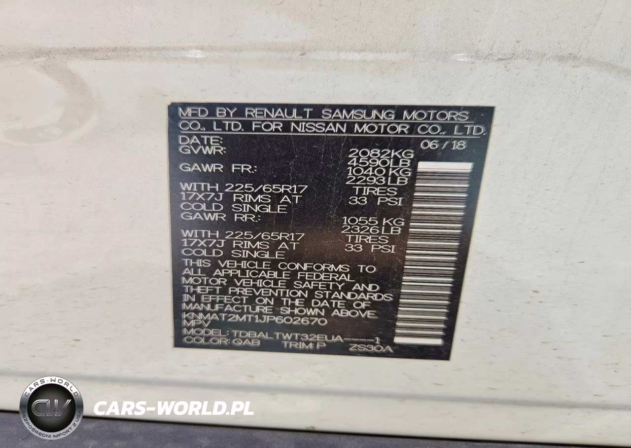 2018 Nissan Rogue Sv VIN:KNMAT2MT1JP602670 - 12