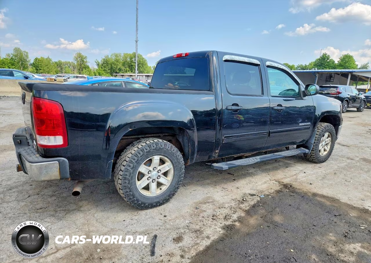 2013 GMC Sierra K1500 Sle VIN:3GTP2VE7XDG380199 - 3