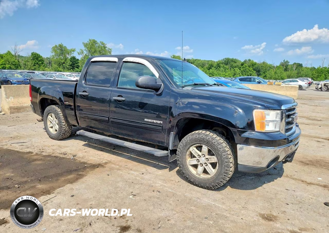 2013 GMC Sierra K1500 Sle VIN:3GTP2VE7XDG380199 - 4