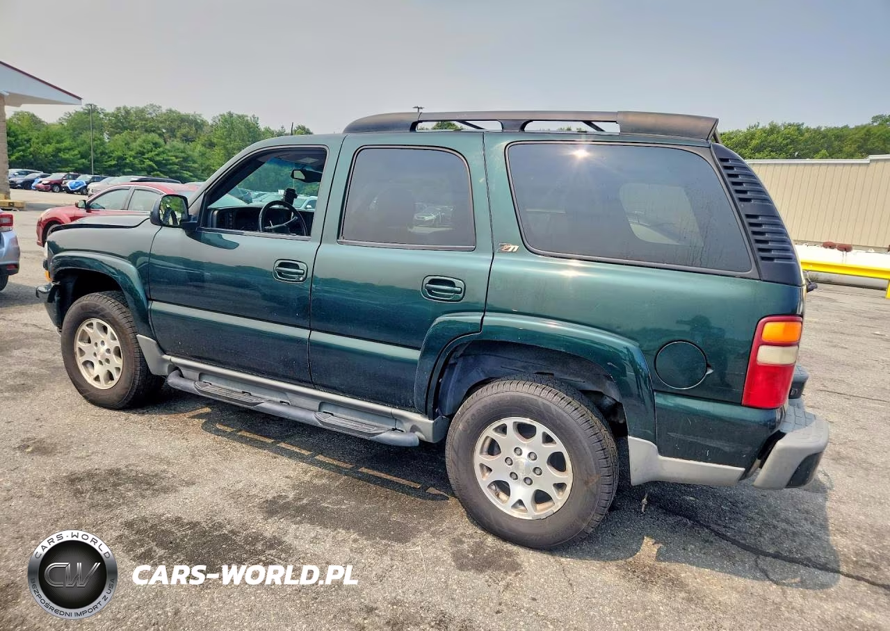2002 Chevrolet Tahoe K1500 VIN:1GNEK13T22R293305 - 2