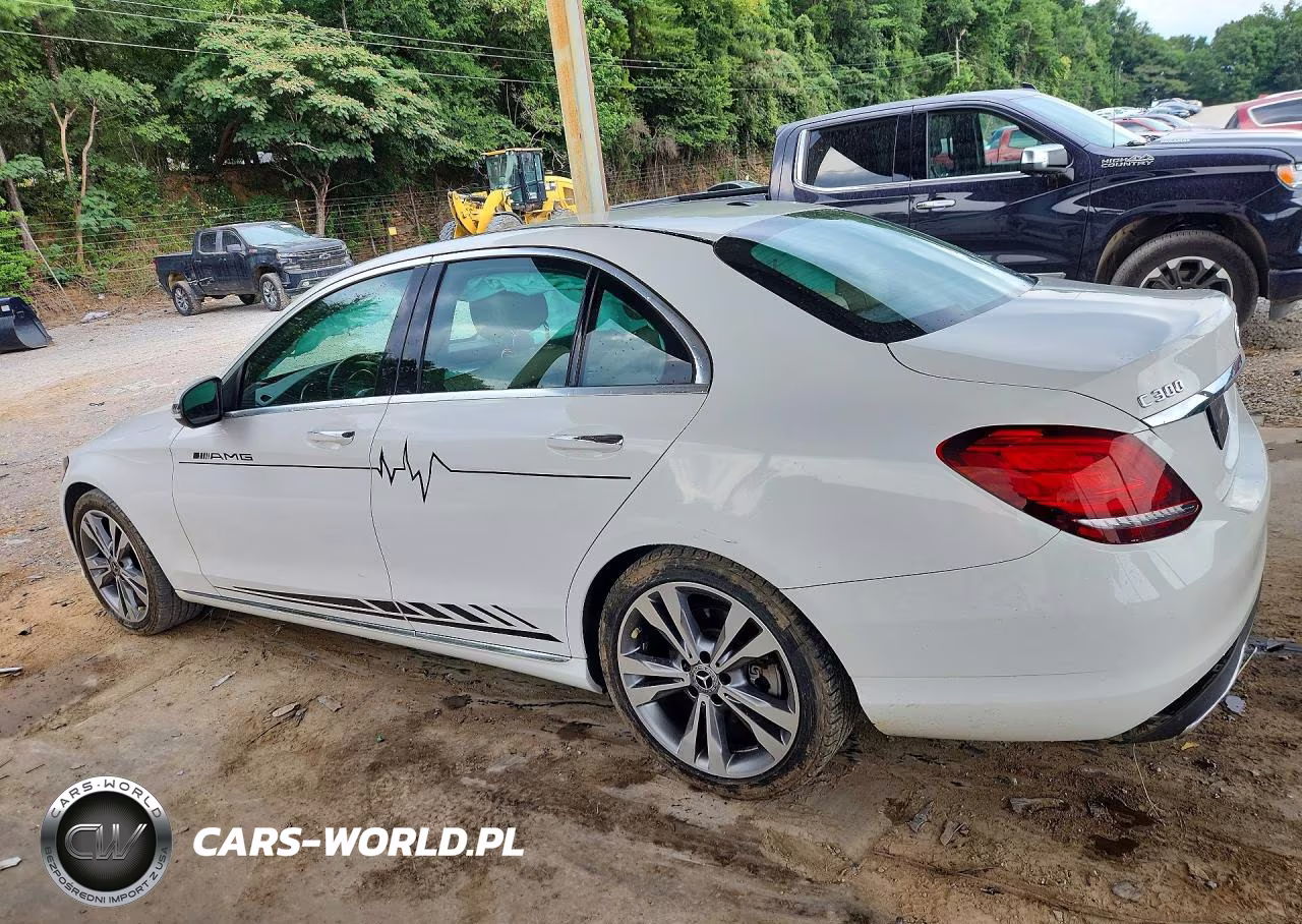 2019 Mercedes-Benz C 300 VIN:55SWF8DB1KU308333 - 2