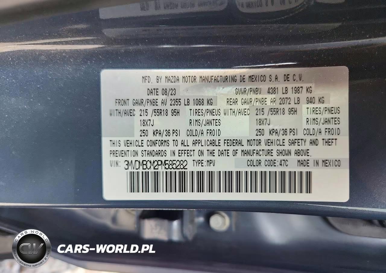 2023 Mazda Cx-30 Preferred VIN:3MVDMBCM2PM585282 - 12