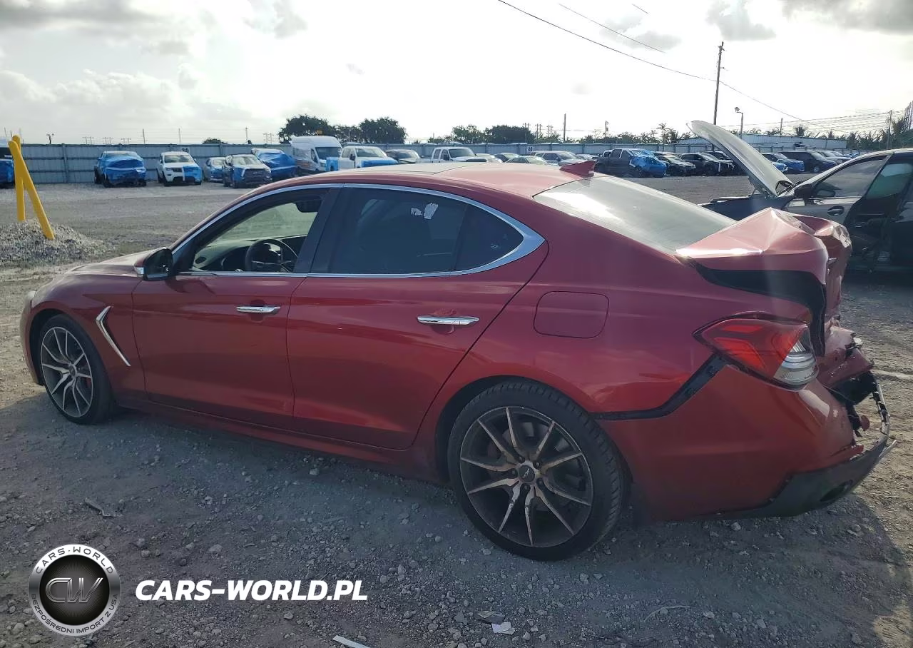 2019 Genesis G70 3.3T Advanced VIN:KMTG34LE7KU037760 - 2