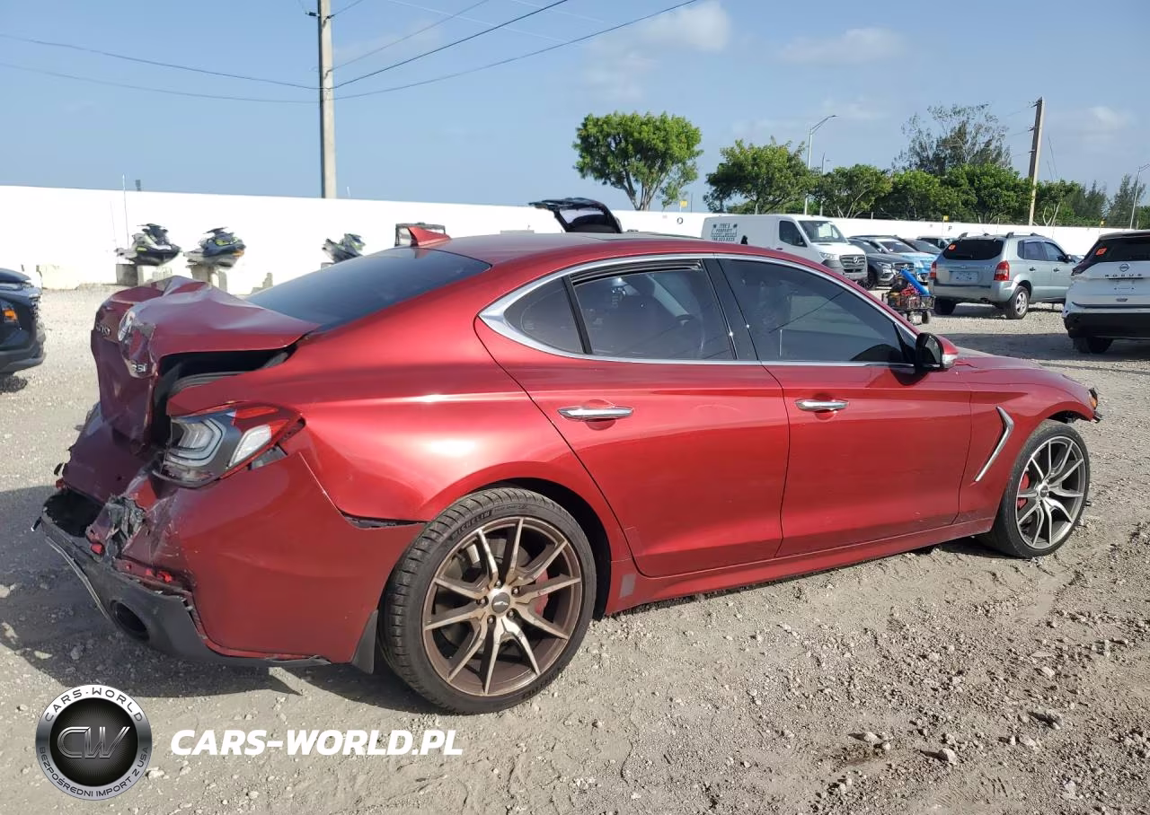 2019 Genesis G70 3.3T Advanced VIN:KMTG34LE7KU037760 - 3